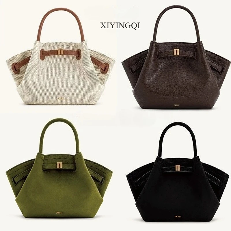 Fashionable dumpling bag, large-capacity backpack, designer handbag, tote bag, new women's bag.