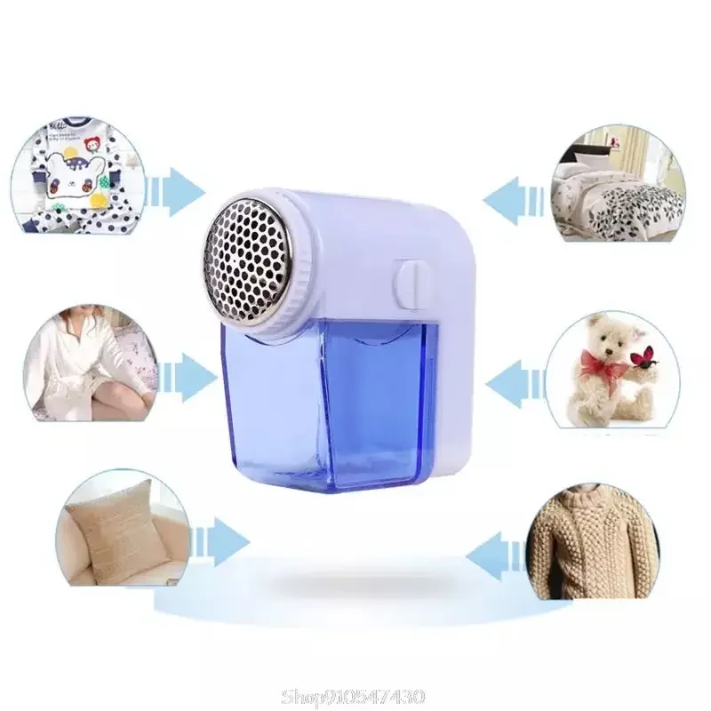 Portable Handhold Household Electric Clothes Lint Remover for Sweaters Curtains Carpets Clothing Remove Pellets Compact