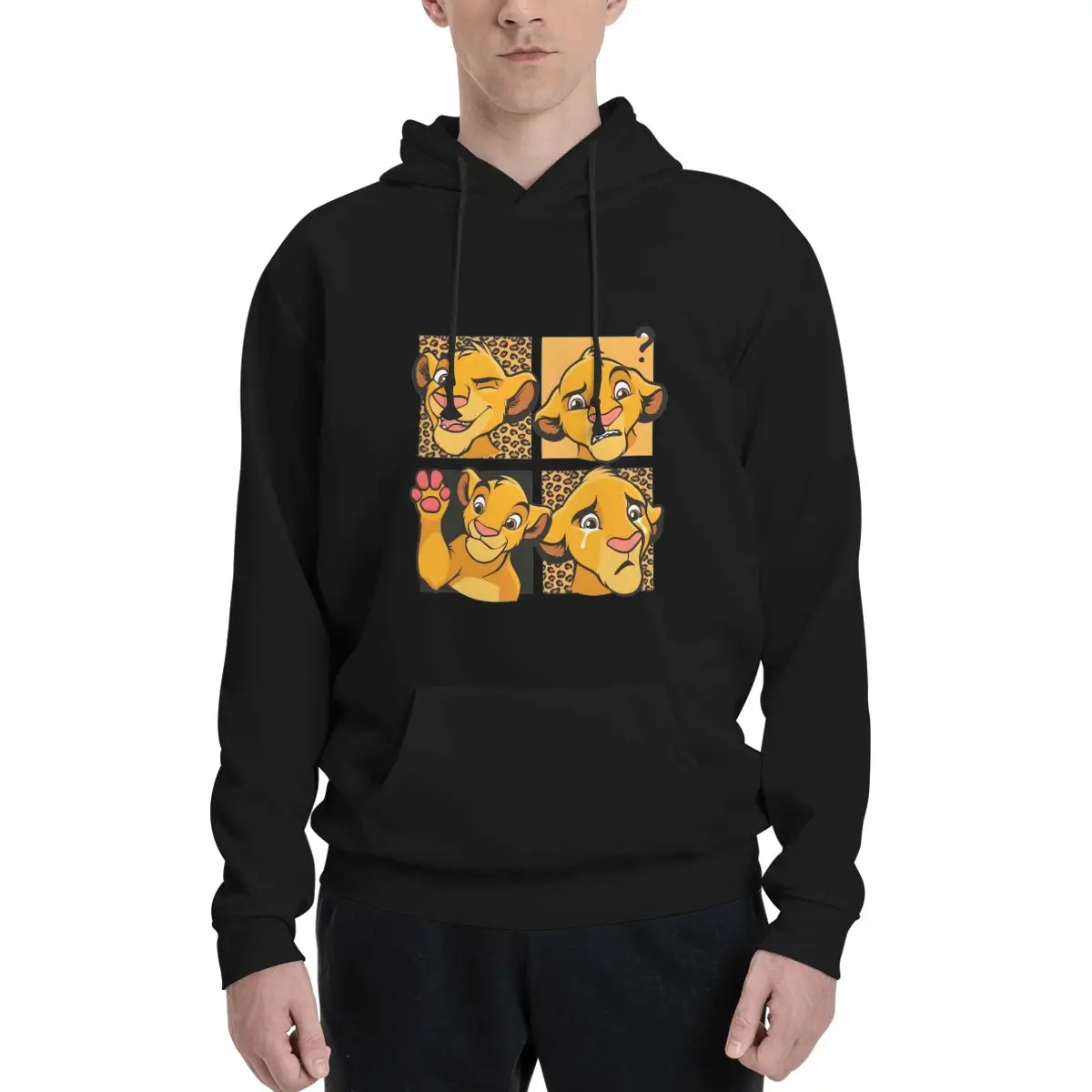 

The-Lion-KingGraphic Hoodies High Quality Men's Essentials Clothing Fashion Streetwear S-26XL