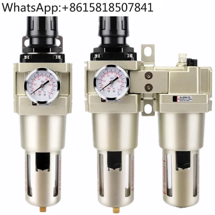 

Air source processor AW5000-10/06 pressure regulator AL oil-water separation filter AC5010-10D two-piece