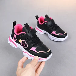 2024 popular fashion casual sports shoes for girls, flat bottomed lightweight sports shoes