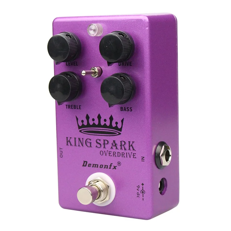 Demonfx King Spark-Pédale d'overdrive JEEffprotected, haute qualité, avec True Bypass