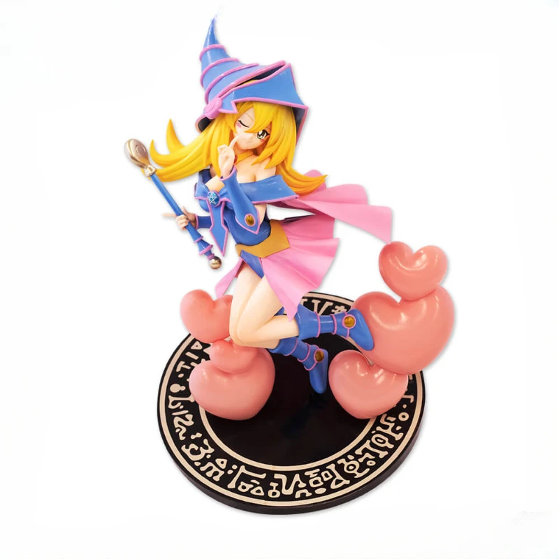 

Ю-Ги-о! Dark Magician Girl dmg 100% оригинальная Подлинная экшн-модель из ПВХ, игрушки, фигурка, коллекционная кукла, подарок