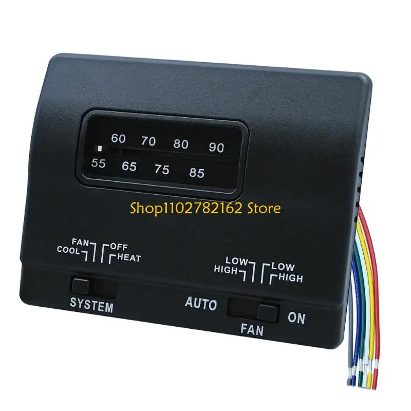 547B Plastic Air Conditioner Thermostat Single Stage Heating/Cooling Control 7330F3852 For Energy Savings In Campers