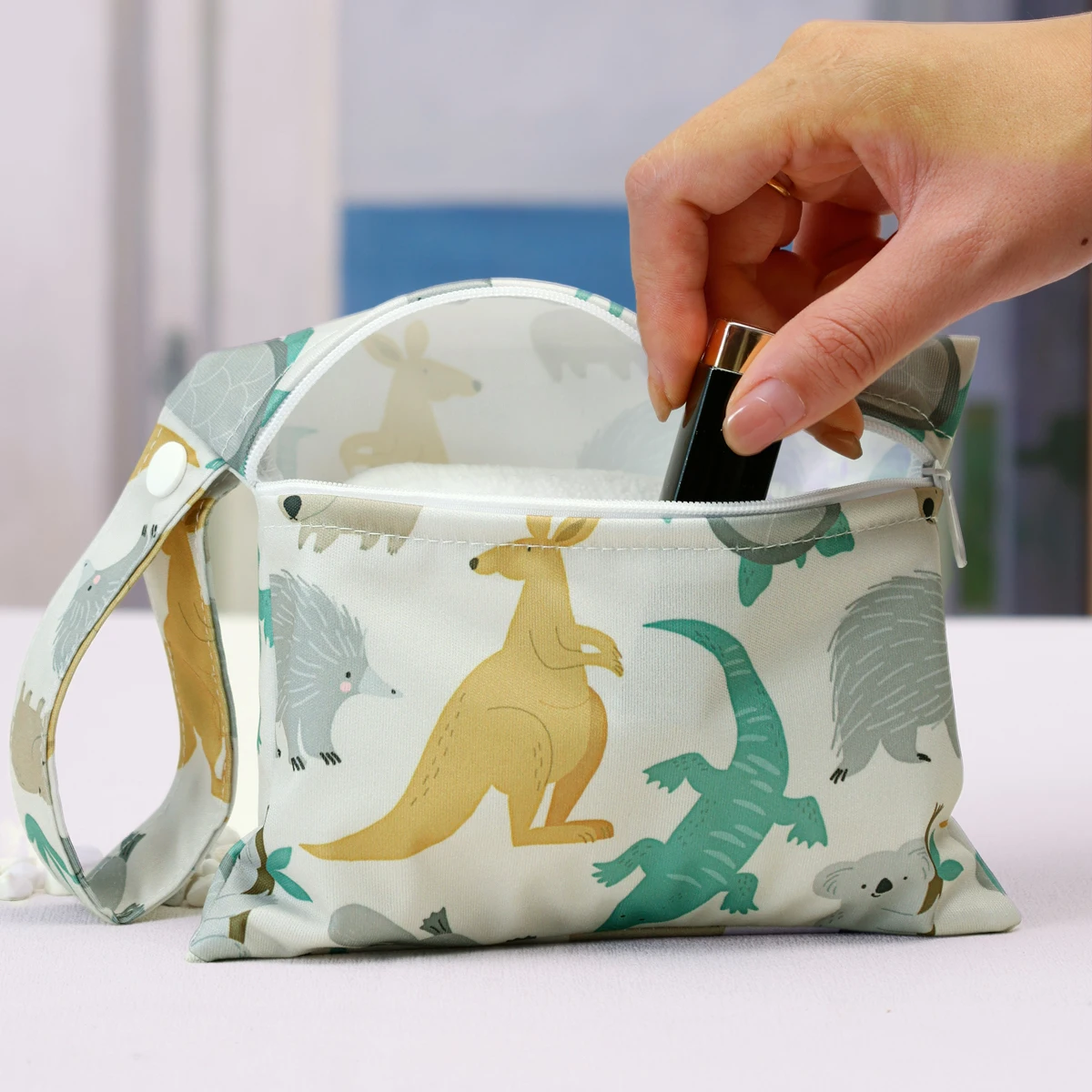HappyFlute Mini Waterproof Menstral Pad Portable Wash Bag and Wallet