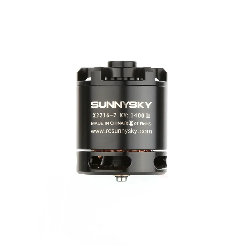 

2PCS Sunnysky Langyu Brushless Motor Motor X2216 Flat Shaft KV880 KV1250 KV24001400