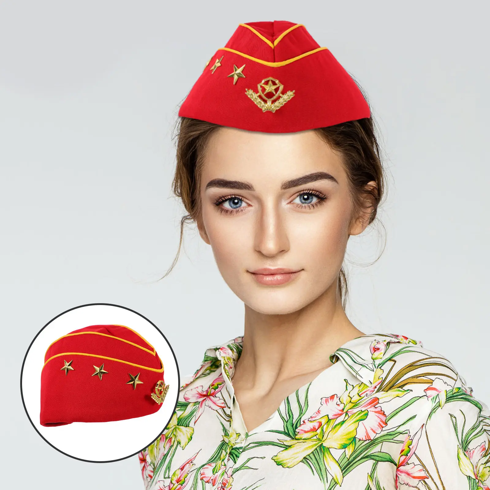 

Русская солдатская фуражка/шляпа моряка, универсальный размер, для вечеринок, косплея, карнавалов, фестивалей, танцевальных выступлений, аксессуар для костюма, для лодочников