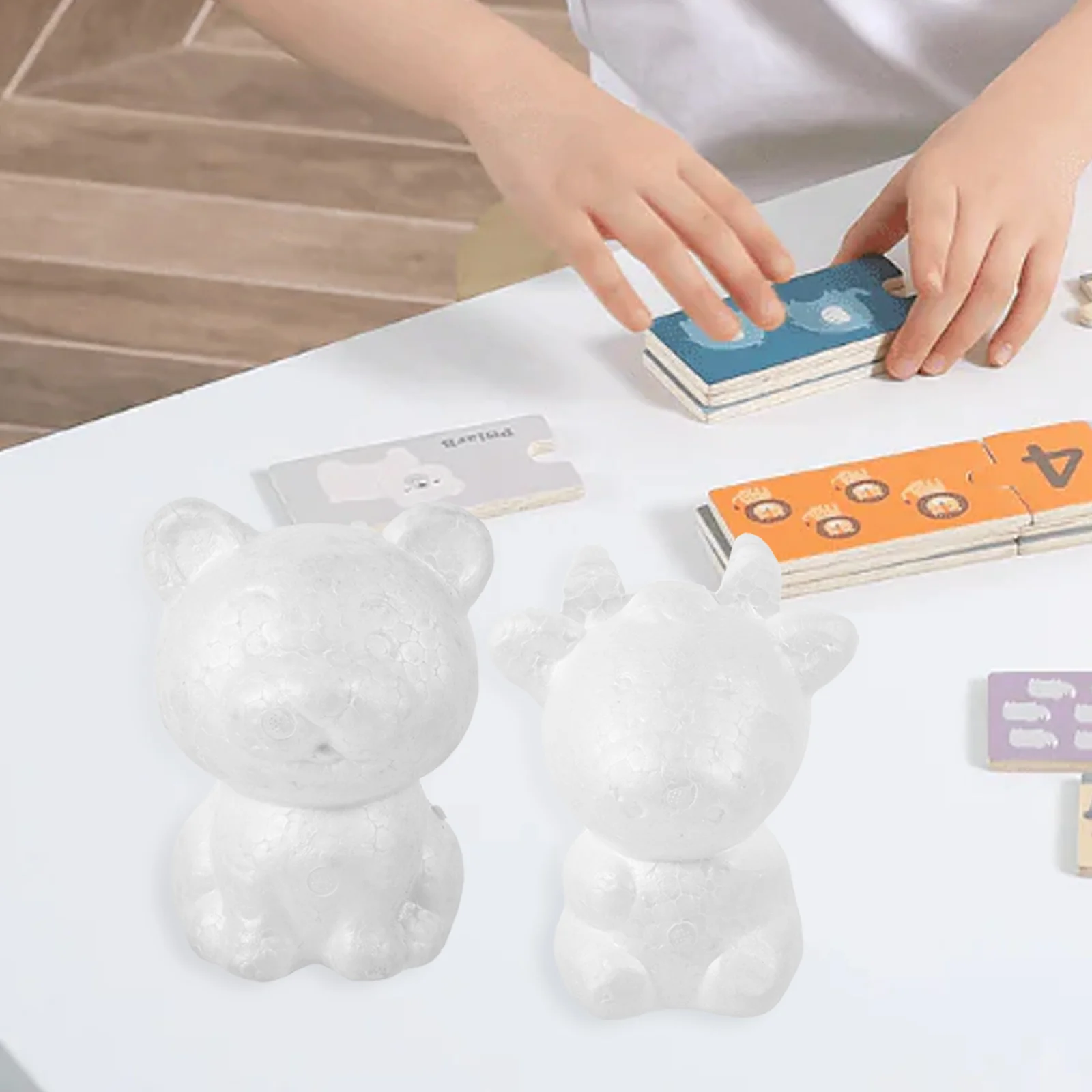 12개 중국 황도 동물 그림 공예 키트, 어린이를 위한 색칠, 접착, 재미있는 DIY 장식 키트, 겨울 축제