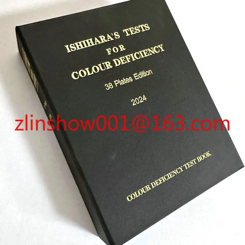 Inglês Hardcover Optometria Inspeção, Colorido Revisão Gráfico, Matching Mapa, Visual Book, 38Plate