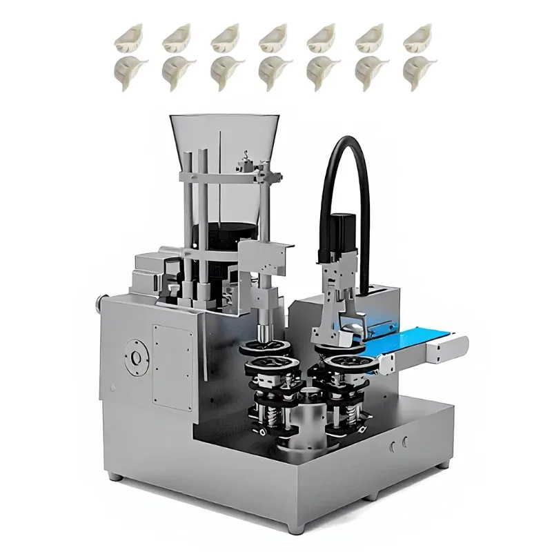 Customized Automatic  Businesses Professional Commercial Food Desktop 20 Pcs/Min Motor Dumpling Machine