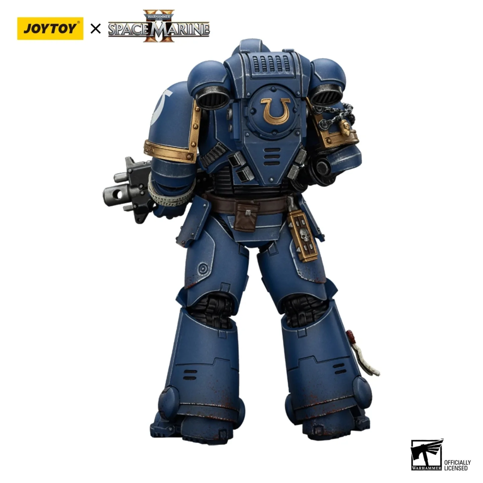 JOYTOY Warhammer 40K 1/18 Action Figure Ultramarines Brother Chairon Collectors Edition Anime Modello Militare Giocattolo