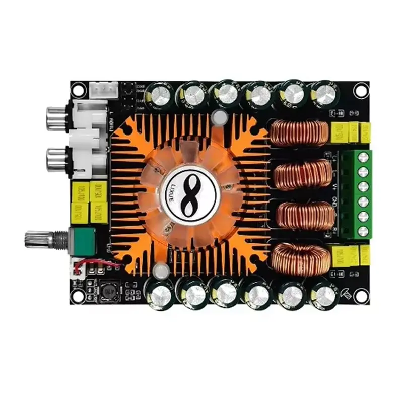 【PUBLICITY】2X TDA7498E 2.0 High Power Digital Power Amplifier Board 160Wx2 Stereo Amplifier Board Support BTL 220W With Cooling - view 5