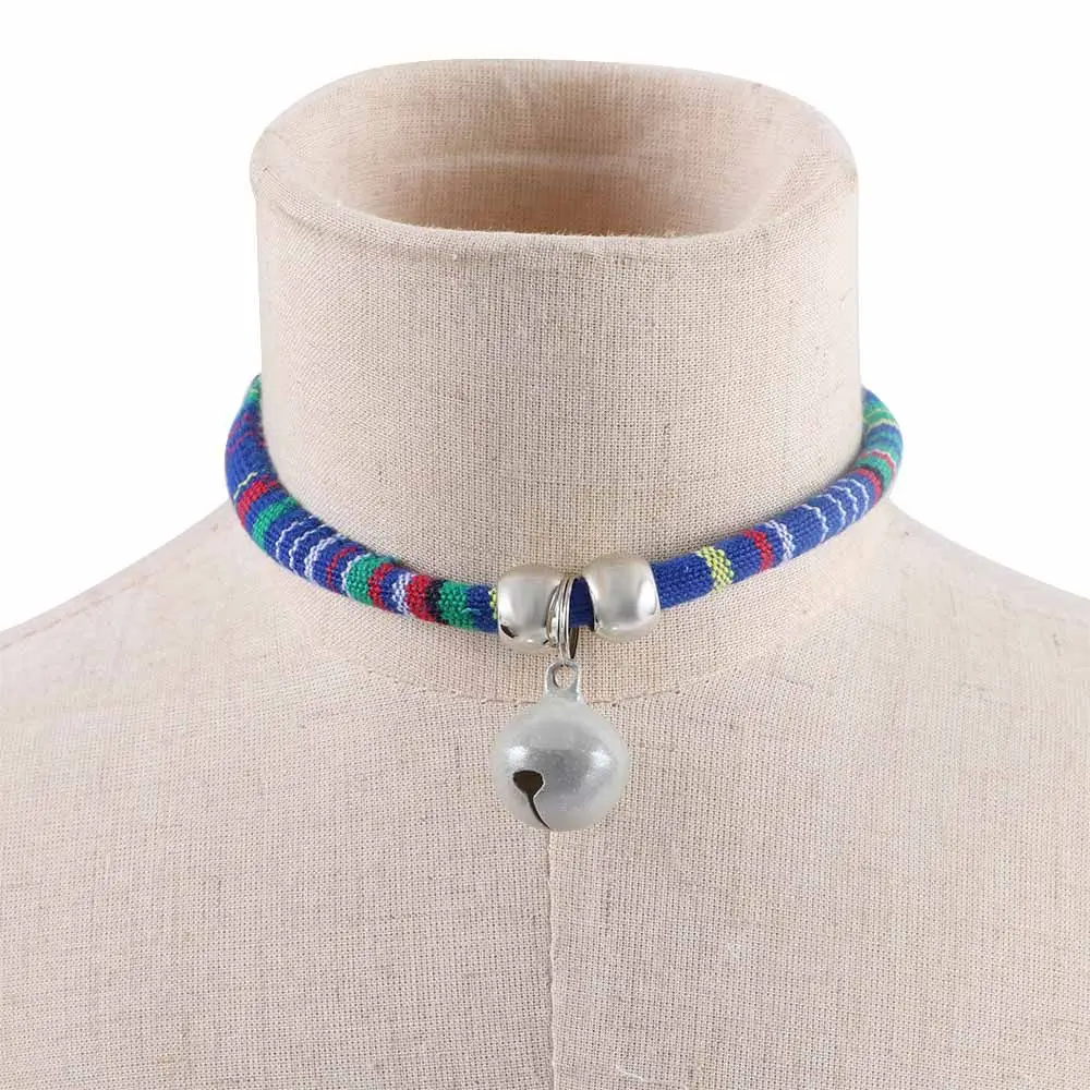 Lovely With Bell Extension Chain Easy Wear Adjustable Cat Necklace Grooming Accessories Pet Supplies Pet Collar