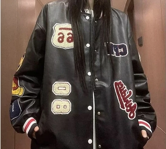 2026 multi-color embroidered printed autumn and winter new loose American women's jacket jacket