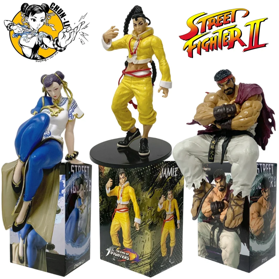 26cm The King of Fighters Klassische Spielfigur Orochi Actionfigur Street Fighter Chun-Li/Ryu Anime Figur PVC Sammlerstücke Spielzeug