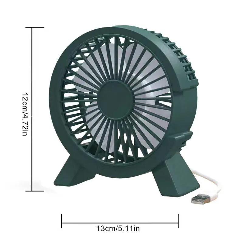 Mini Desk Fan Portable Fan Mute Low Noise with Strong Wind Tiny Fan for Indoor Use or Outdoor Travel Accessories Summer Supplies