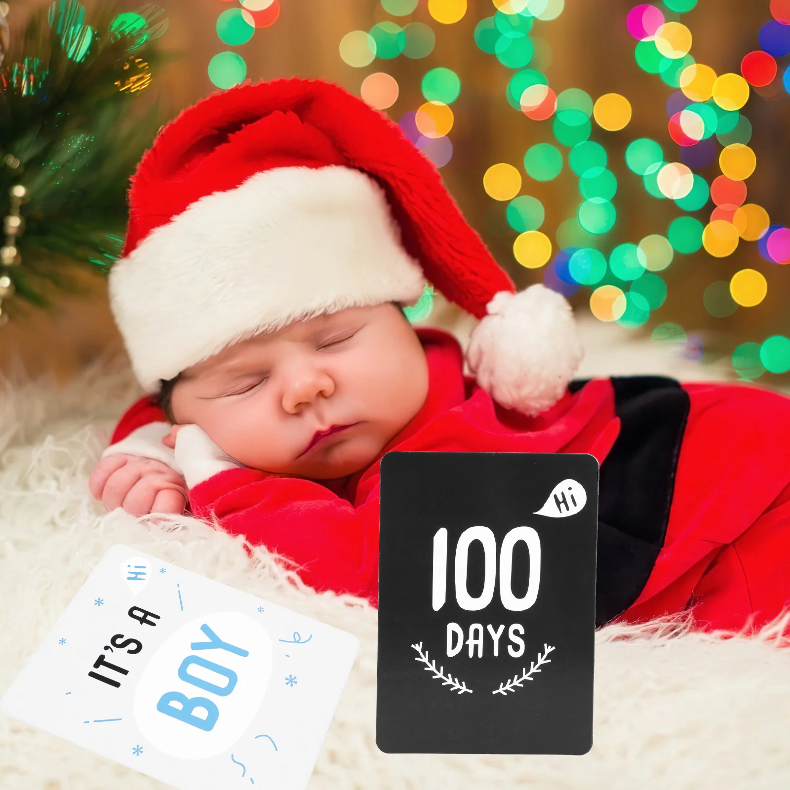 Cartes de jalon de croissance pour bébé, ensemble imprimé coloré, accessoires de photographie d'âge mensuel pour bébé, cartes de jalon commémoratives Photo, 20 pièces