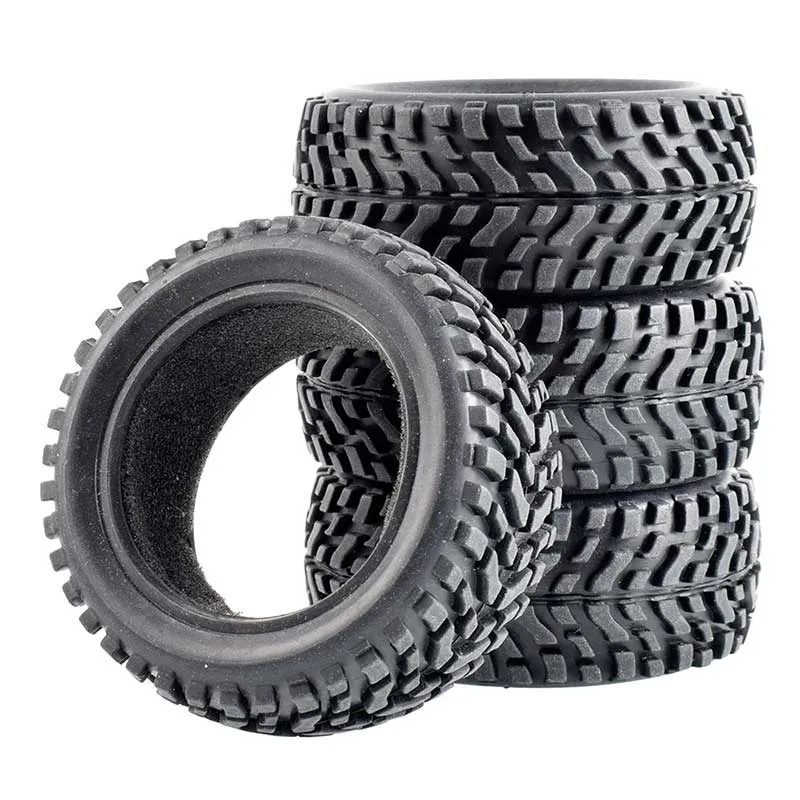 75mm Off Road Buggy Banden Wiel 12mm Hex Hubs Rubber voor 1/14 1/16 1/10 RC Auto Wltoys 144001 Scx10 Trxs Trx-4 Tamiya