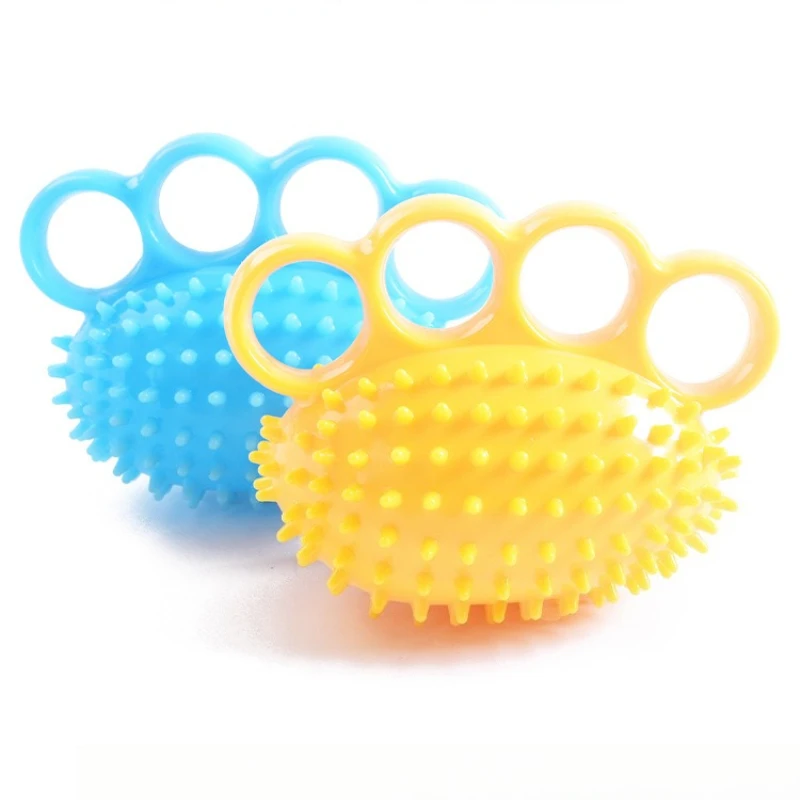 

Четырехпальцевый мяч-ежик для тренировки первичной ручки, мягкий мяч для восстановления, пожилые люди, инсульт, артрити, физиотерапия, массаж рук