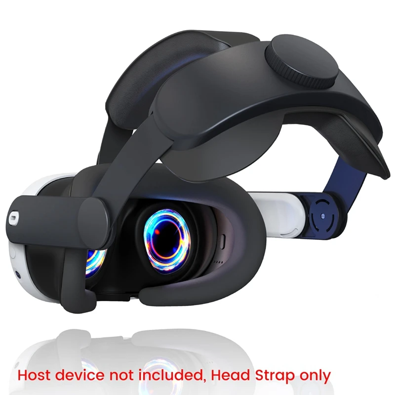 

Head Strap For Meta Quest3 Comfort Adjustable Head Strap Increase Supporting Improve Comfort-Virtual For VR Accessories A