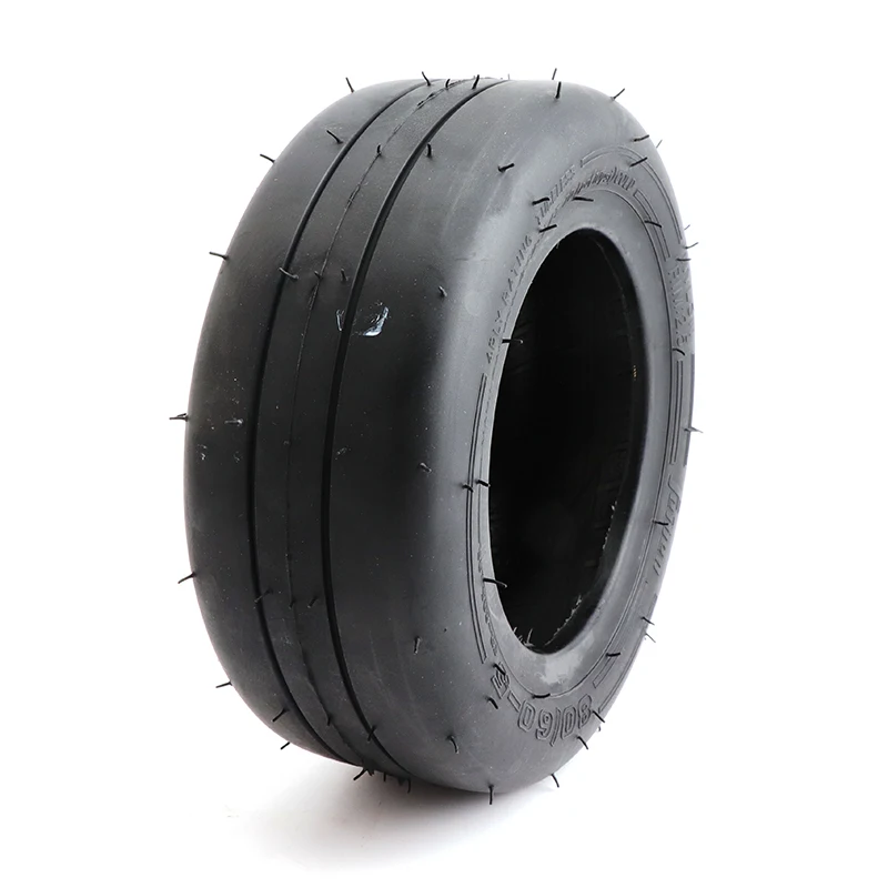 80/60-5 Front Wheel Tire For Ninebot Gokart Pro Kart Kit Outer Tyre Vacuum Tubeless Smooth Tire Parts