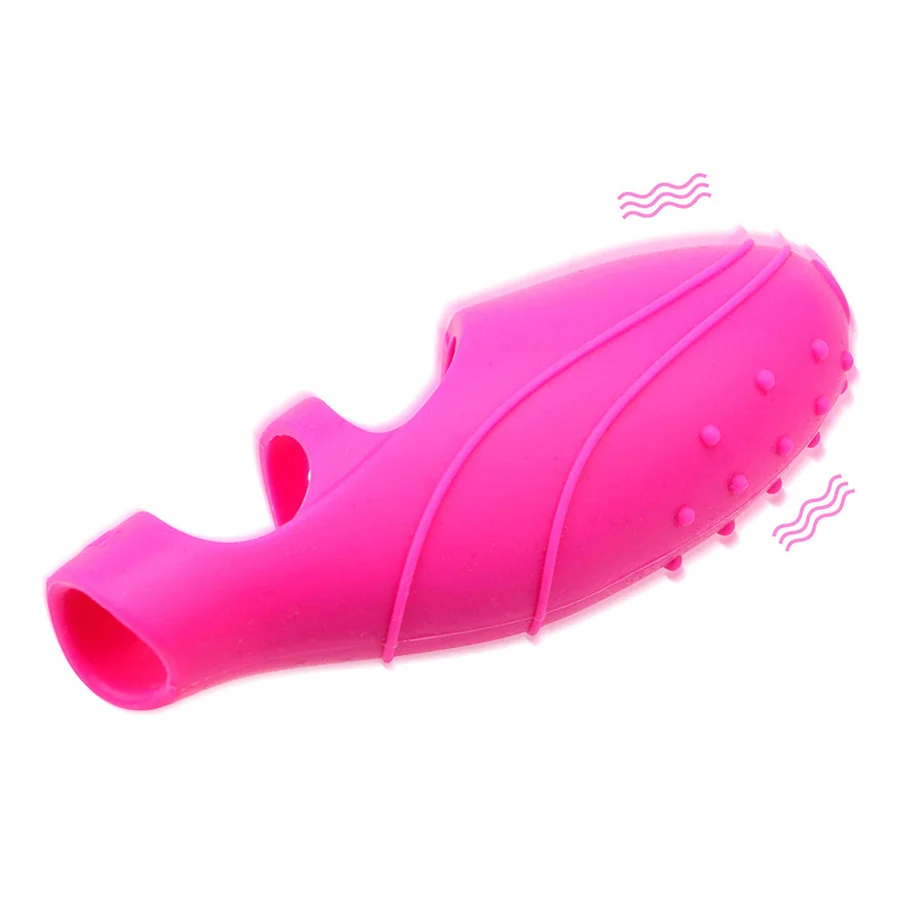 Finger Sleeve Vibrator G Spot Massager Clitoris Stimulator Female Masturbation Vibrators Orgasm Sex Toys For Women Lesbian