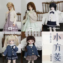 BJD Doll Accessories Knitted Cardigan for 1/6 1/4 1/3 Dolls 14 Color Clothing Accessories Gift Toys