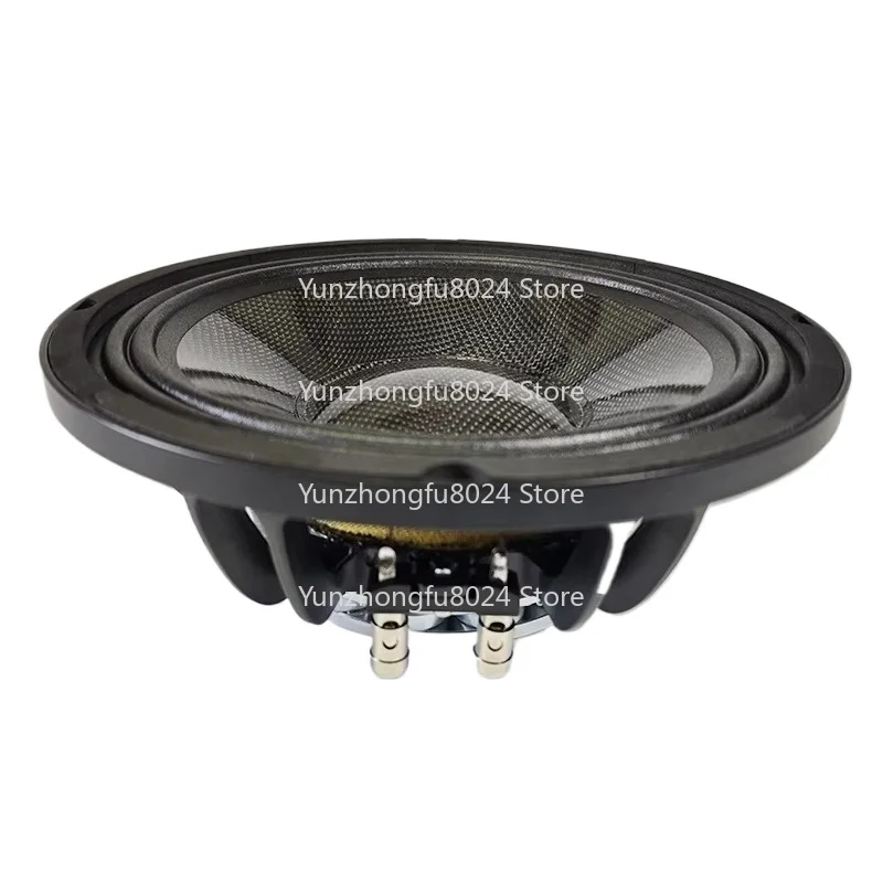 2025 hot sale 10-Inch Pro Audio Speaker Midrange Subwoofer Automotive Audio Speaker with Carbon Cone for Automotive Audio
