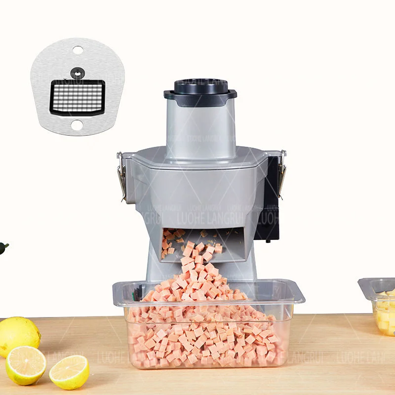 

Hot Selling Commercial Vegetable Cutter Slicing Shredding Fruit Chips Chopper Carrot Onion Potato Slicer Machine