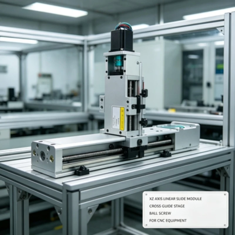 Cross Linear Slide Table Module Linear Guide Ball Screw CNC XZ Axis Sliding Stage For Automation Equipment