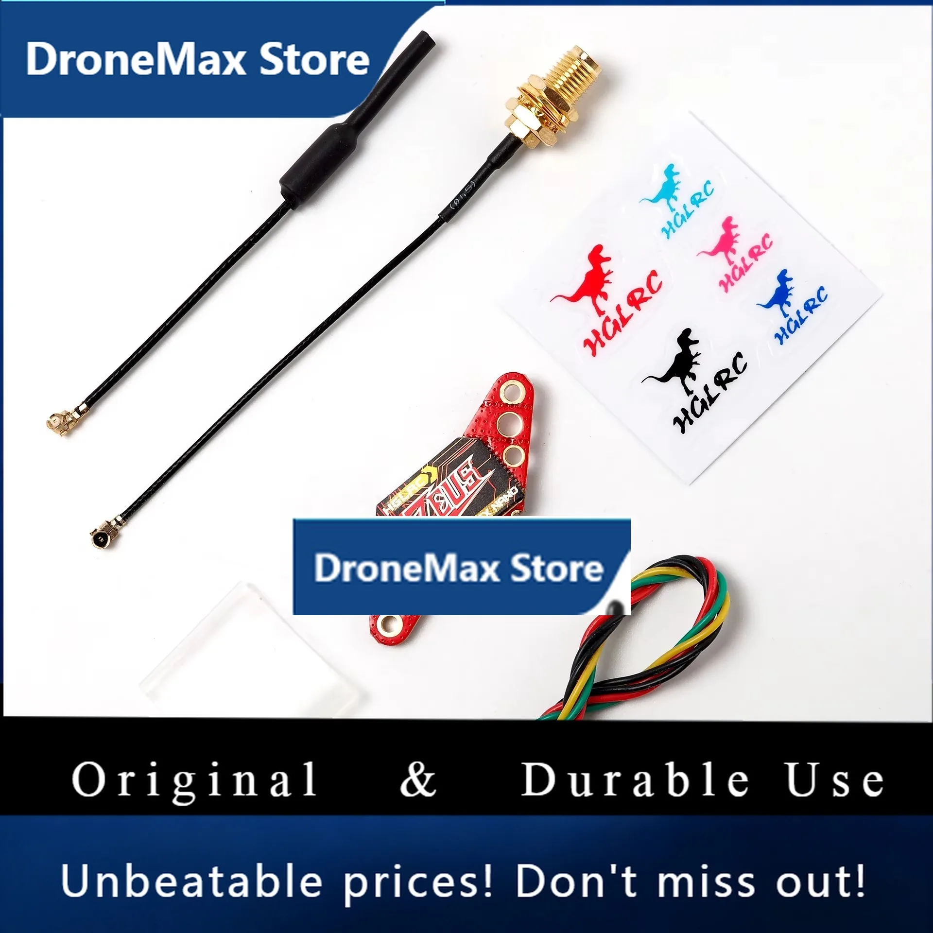 DroMaHGLRC Zeus Nano VTX 350mW FPV Image Transmission Time Machine Dart Image Transmission