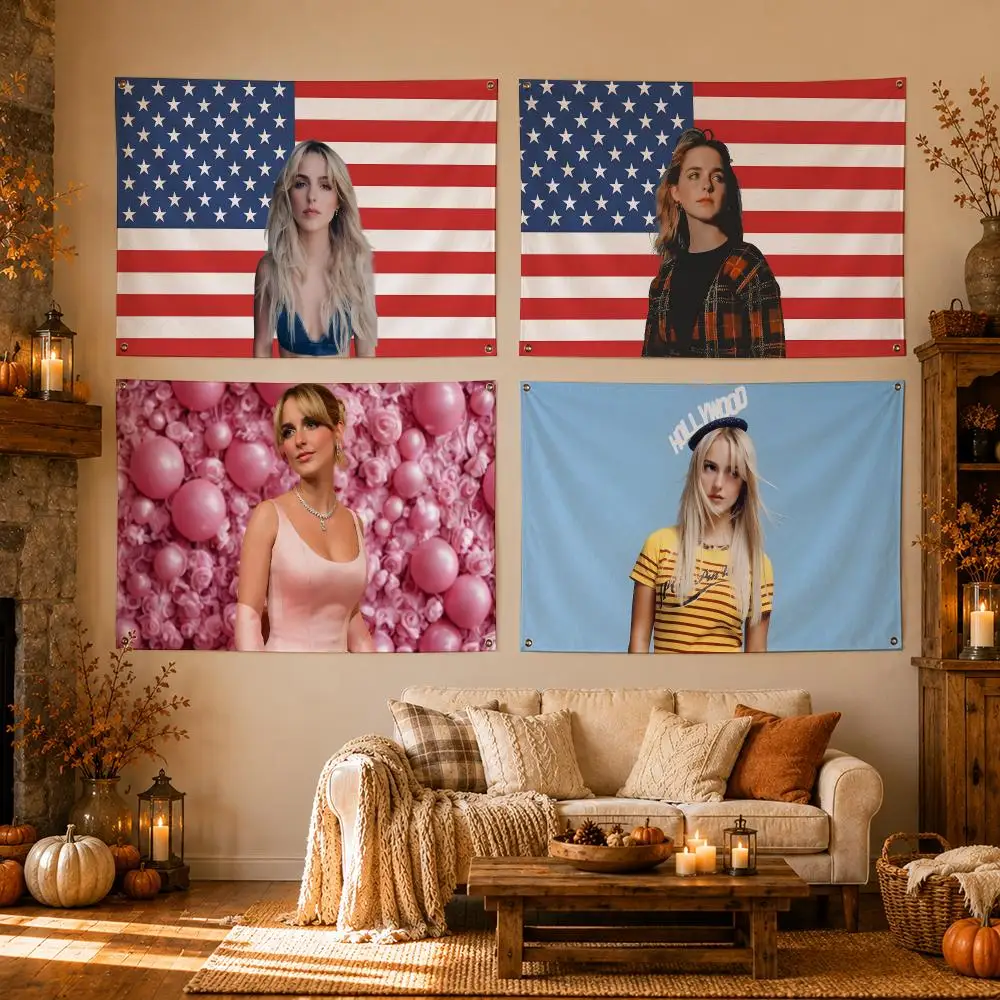 Actor Singer Mckenna Grace Flags Flags for Room, Bedroom, Home, Outdoor, Wall Hanging, Concert Print, Art Banner