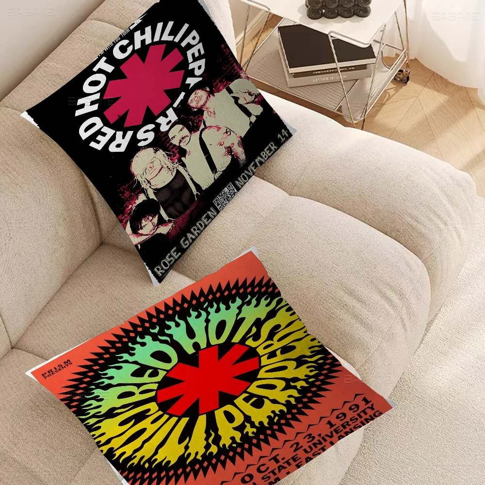 Rock Band R-Red Hot C-Chili Cushion Cover 30x50 Polyester Sofa Cushions Decorative Throw Pillows Home Decoration Pillowcover