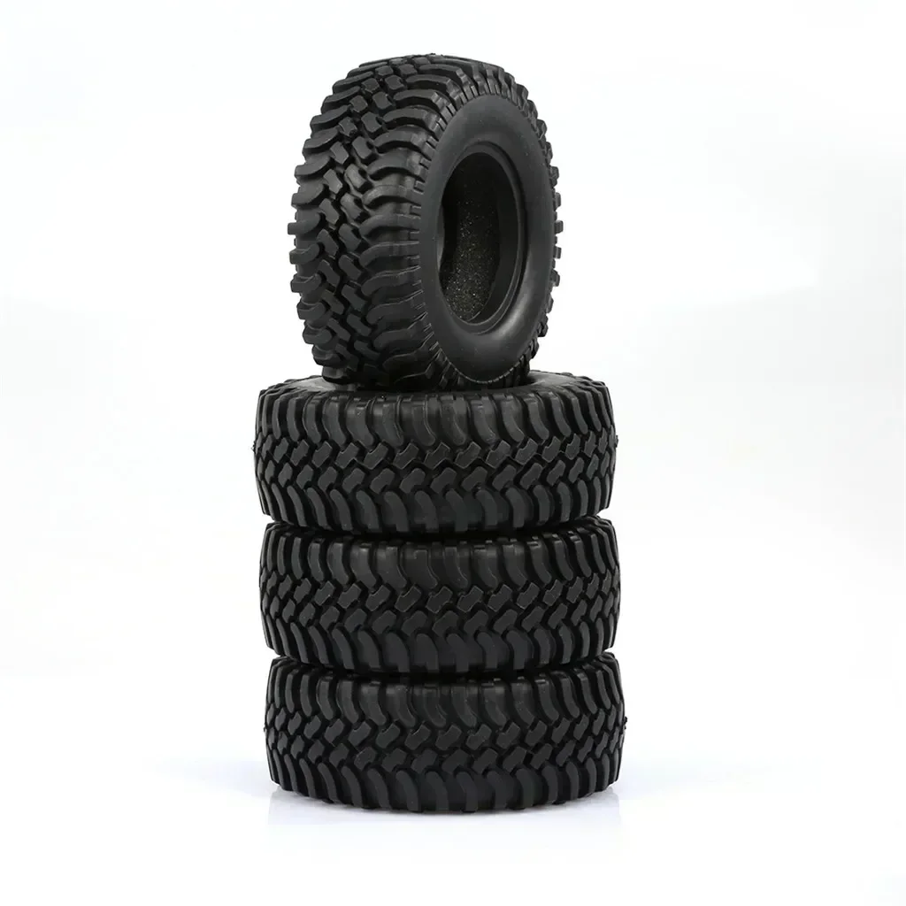 

4PCS 100MM Rubber 1.9 Wheel Tires for 1:10 RC Crawler Car Axial SCX10 AXI03007 D90 D110 Tamiya CC01