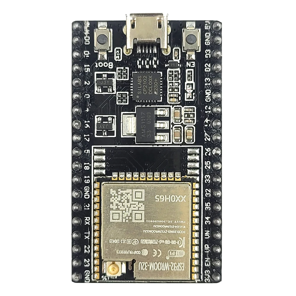 ESP32 DevKitC Development Board with IPEX Port ESP32-WROOM-32U Wifi Module USB Micro Type-C 38PIN ESP32 CP2102