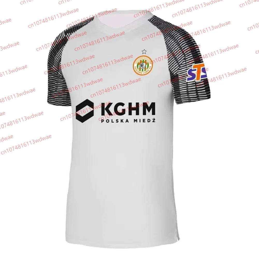 البولندية لكرة القدم جيرسي الصيف قصيرة الأكمام الرجال سريعة الجافة كرة القدم الرياضية جيرسي الزاكولبي لوبين كيت الكلاسيكية طفل كرة القدم جيرسي #3