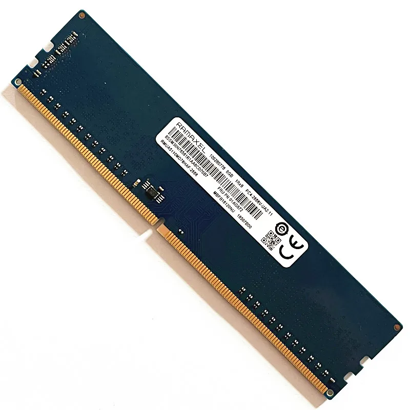RAMAXEL DDR4 8GB 2666MHz RAMs UDIMM DDR4 8GB 1RX8 PC4-2666V-UA2-11