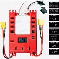 Rccskj 4104 Mini Power DP Pro Mini Servo Section Board Power Box with 20 BEC / CDI Kill Switch for RC Gas AirPlane