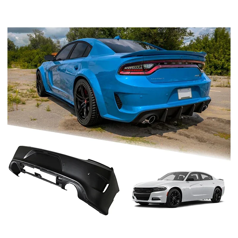 

Auto Part Modifications Rear Spoiler Diffuser Lip Rear Bumper For Dodge Charger 2015-2023