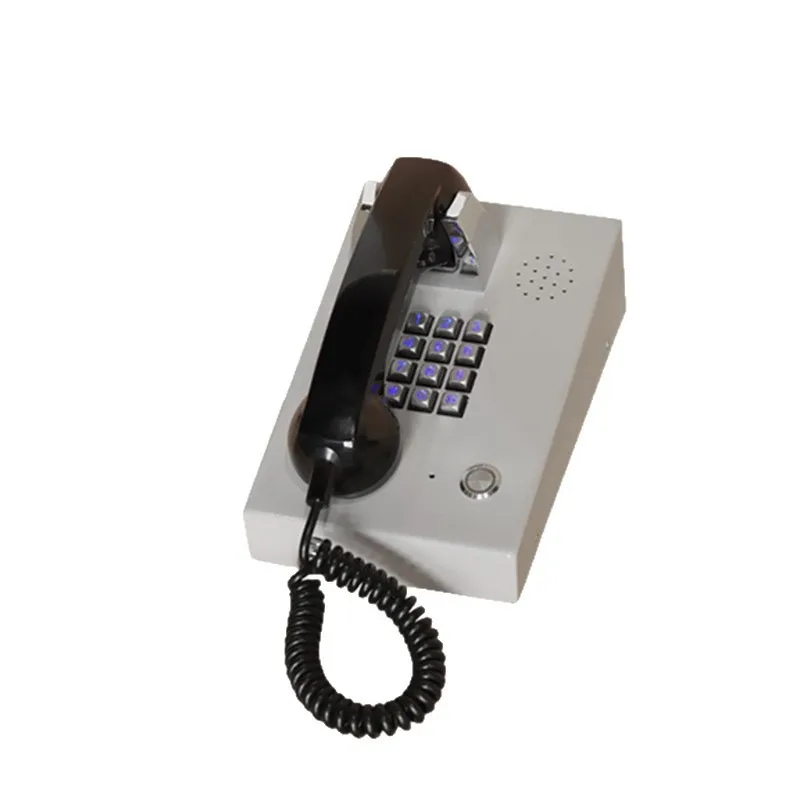 Carbon steel waterproof telephone, emergency telephone, campus wall phone