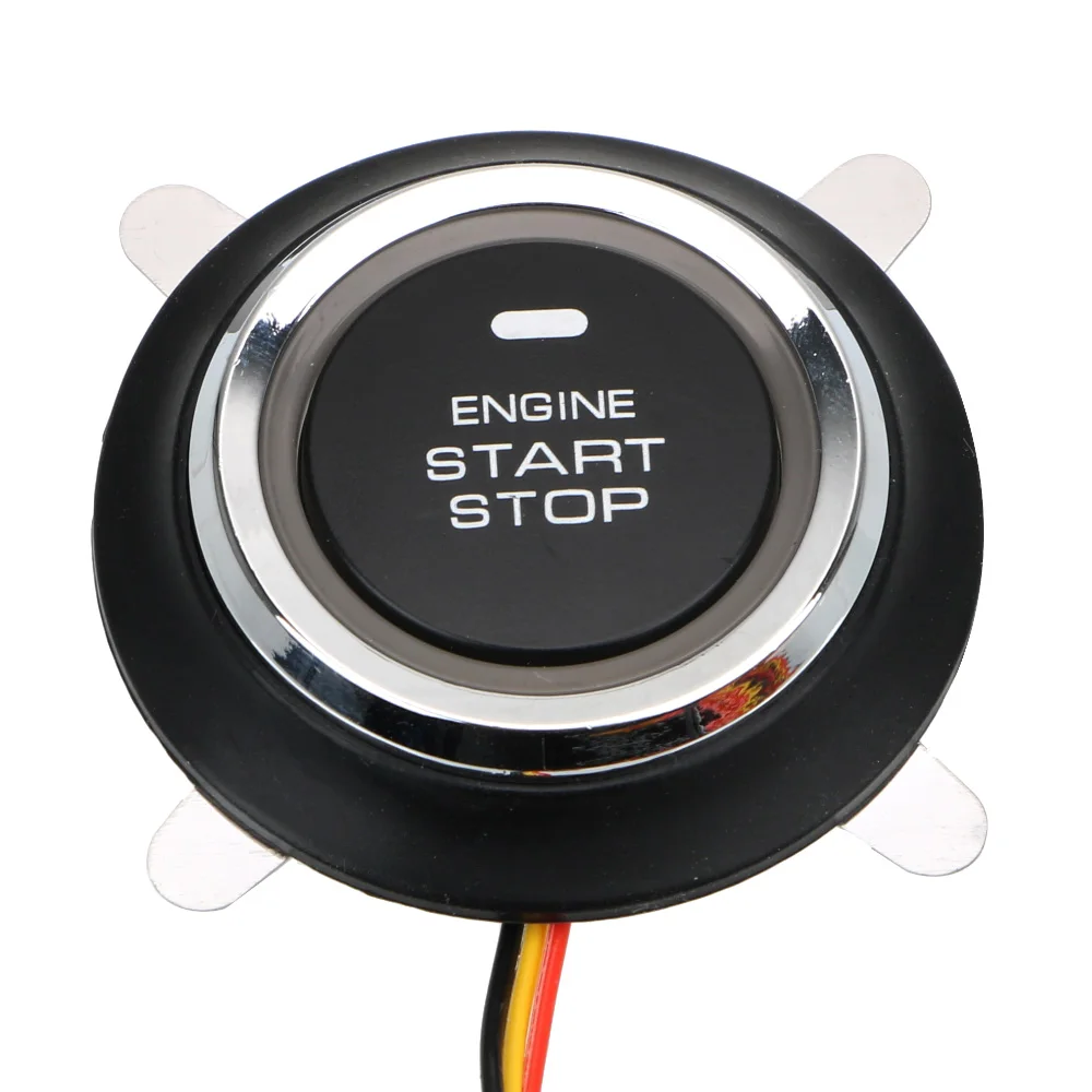 Car-styling Universal Keyless 12V Auto Car Engine Start Stop Push Button Entry Ignition Starter Switch