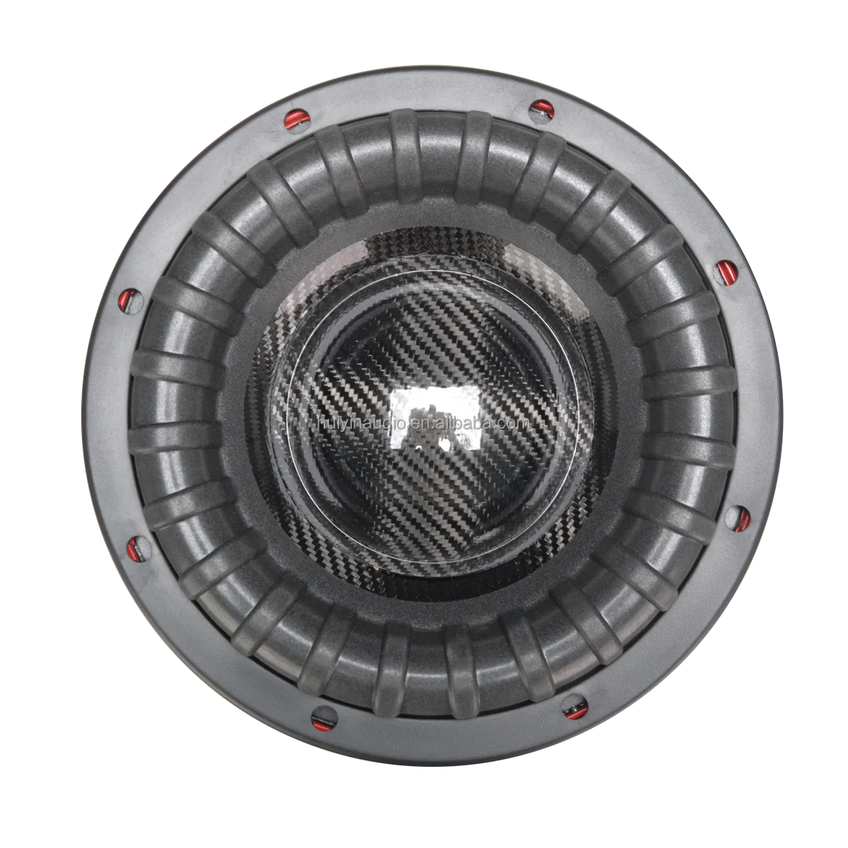 2000W RMS 10 Inch Car Subwoofer Heavy Carbon Fiber Cone Underseat Vehicle Bass 10 Inch Subwoofers for Car Audio, 10100-035T