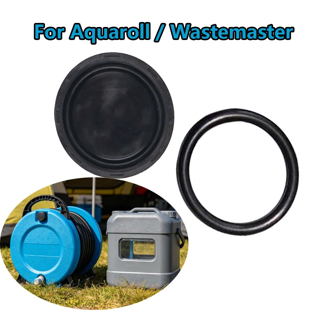 

Bucket Threaded Cap with Seal Leak Proof For Aquaroll Wastemaster Easy Screw Fit Caravan Bucket Seal Cap Water Storage Accessory