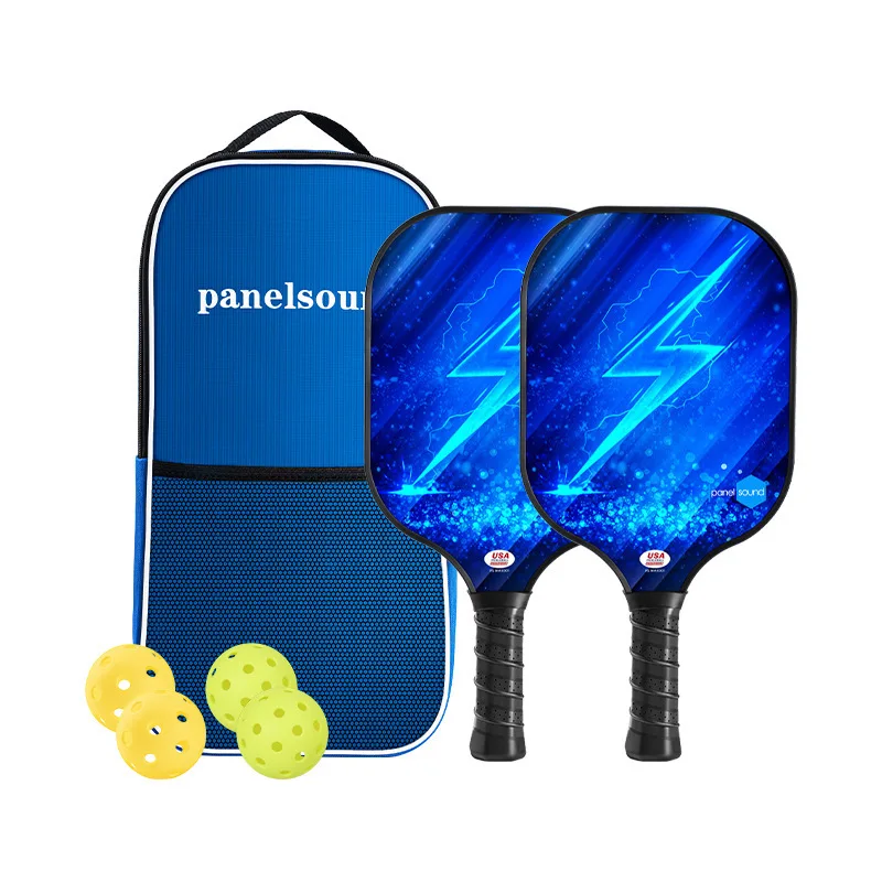 

New Pickleball Paddle Graphite Textured Surface For Spin USAPA Compliant Pro Pickleball Racket T700 Glassfiber Paddle