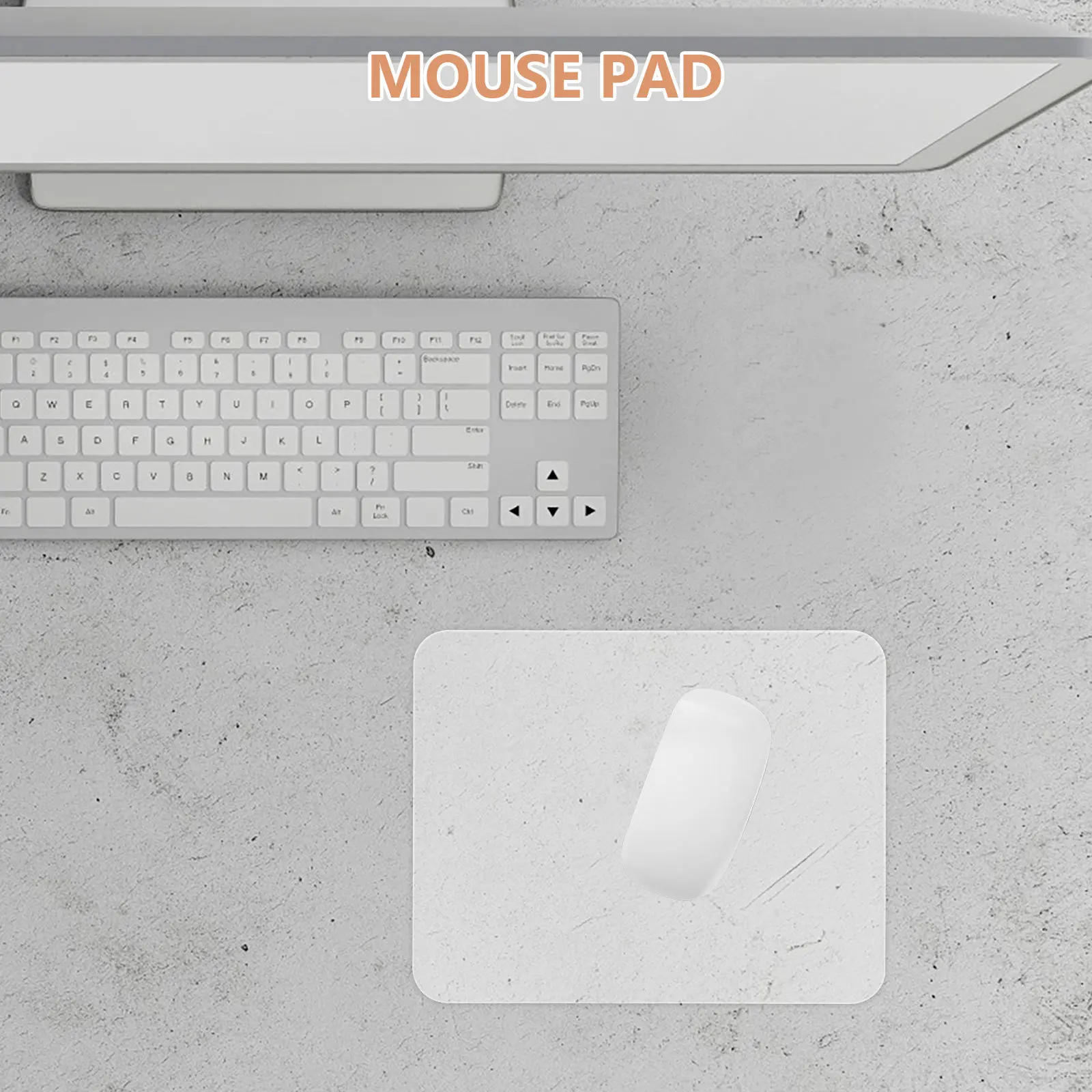 

Glass Mouse Pad Clear Smooth Surface Large for Office Desk Laptop Bed Gaming Mousepad Keyboard Mat Nonslip Desk Mouse Pad