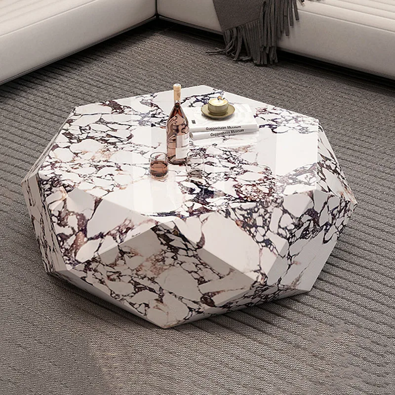 

Minimalist Space Saving Cofee Table Storage Modern Nordic Style Side Table Elegant Luxury Mesa De Noche Living Room Furniture