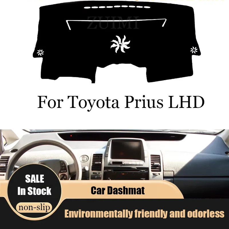 

ZUIMI Dashboard Cover Dash Mat Dashmat For Toyota Prius LHD RHD Dash Board Cover Pad Sun Shade Sunscreen And Insulation Non Slip