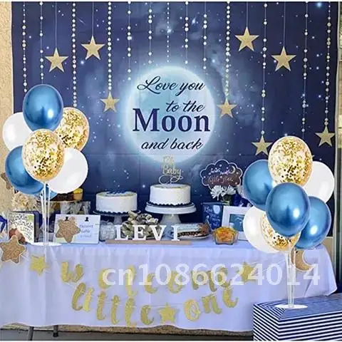 

1Stand 7Tubes Balloon Holder Wedding Decoration Happy Birthday Party Balloon Stick Set Accessories Festival Metal Globos