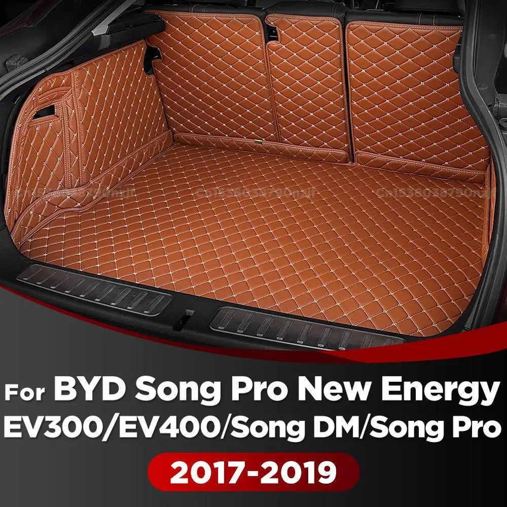 

For BYD Song DM、Song Pro、EV300/EV400、Song Pro New Energy Auto Full Coverage Trunk Mat Car Cargo Liner Interior Accessories
