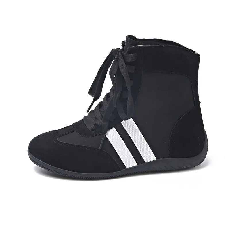 

Женские борцовские туфли, легкие уличные женские спортивные кроссовки для тренировок в тренажерном зале, боксерские туфли, синие, черные